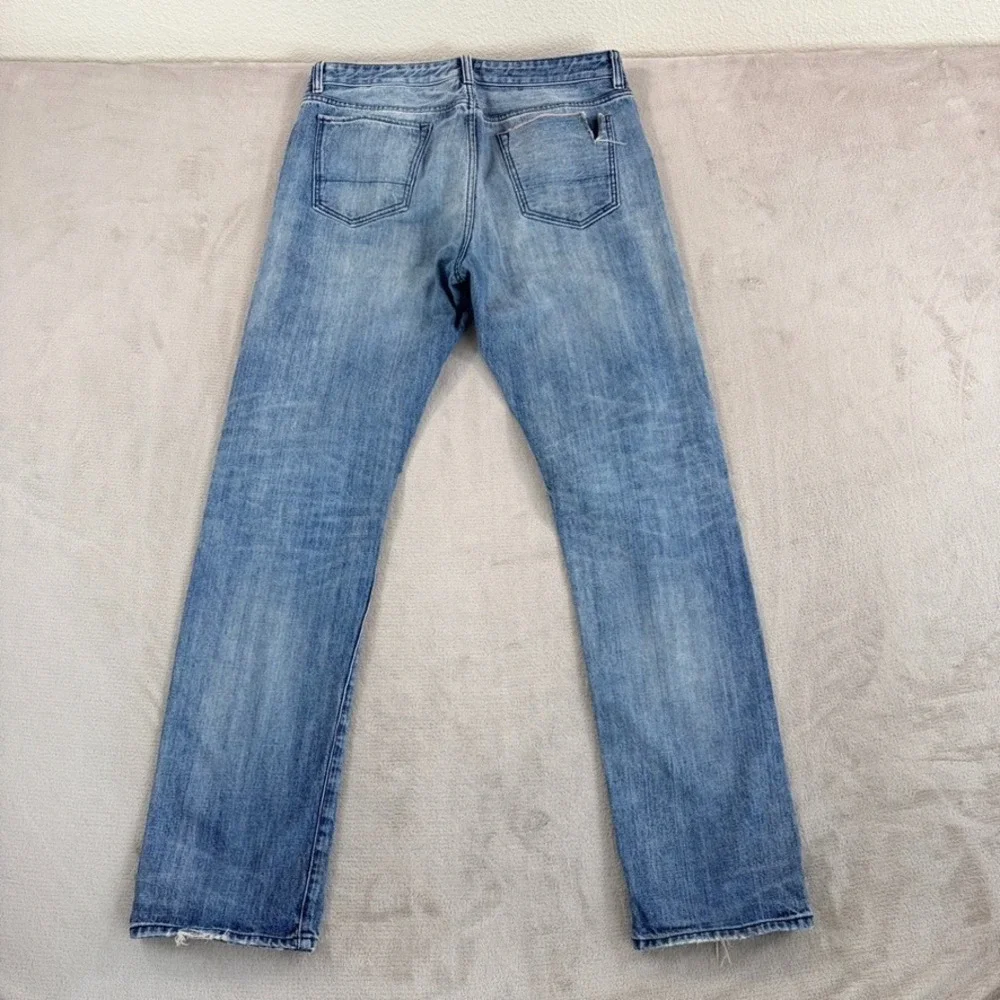 Banana Republic Premium‎ Patchwork Distressed Selvedge Jeans in Blue Men 34x34